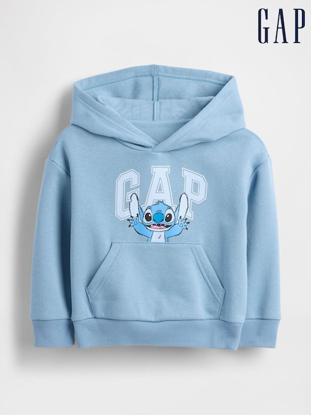 Gap Blue Lilo & Stitch Disney Heritage Pullover Hoodie (6mths-5yrs) (6mths-5yrs) (H66741) | £20