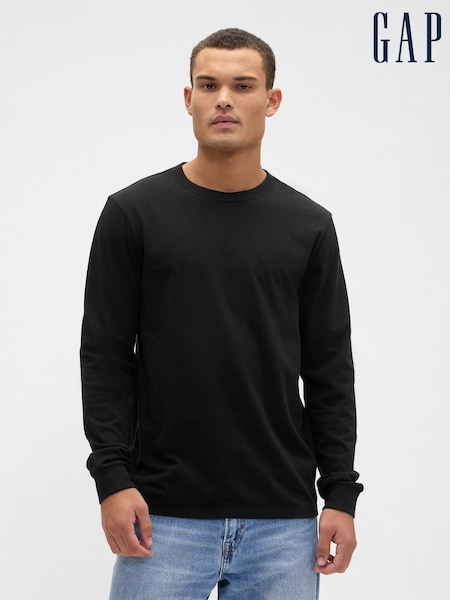 Gap Black Everyday Long Sleeve T-Shirt (H66760) | £16