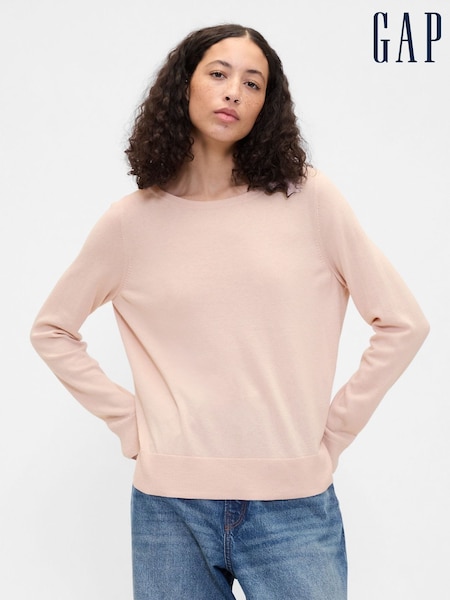 Gap Blush Pink Bella Boat Neck Jumper (H66772) | £30