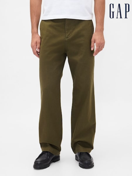 Gap Green Modern Baggy Chinos (H66800) | £50