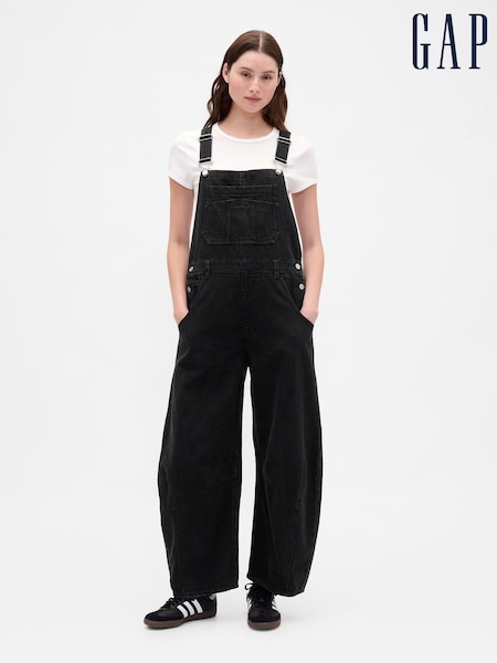 Gap Black All-In-One Horseshoe Dungarees (H66822) | £95