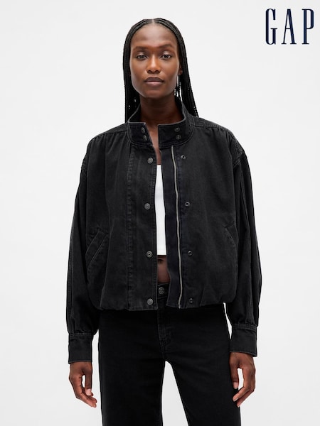 Gap Black Denim Bubble Jacket (H66875) | £75