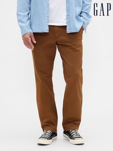 Gap Brown Slim Fit Chinos (H66947) | £40