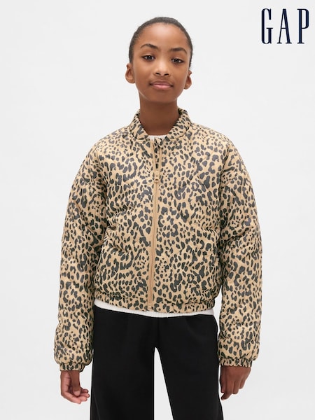 Gap Brown Lightweight Quilted Puffer Jacket (4-13yrs) (H66956) | £50
