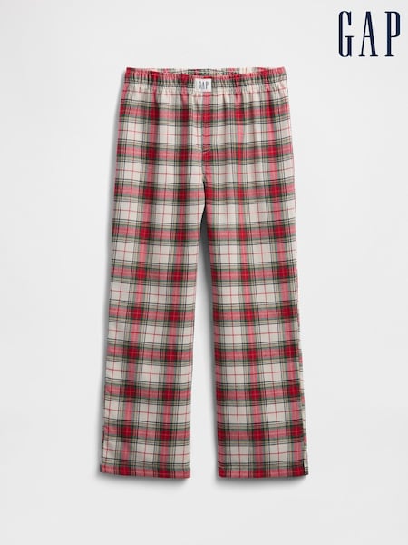 Gap Red Check Pyjama Bottoms (4-13yrs) (4-13yrs) (H66979) | £16