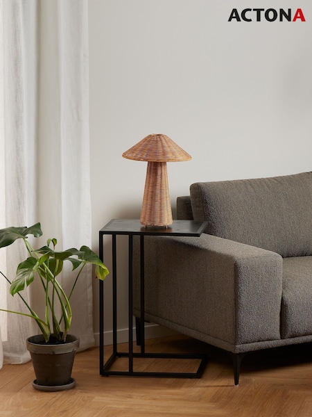 Actona Black Seaford Metal Side Table (H67194) | £54
