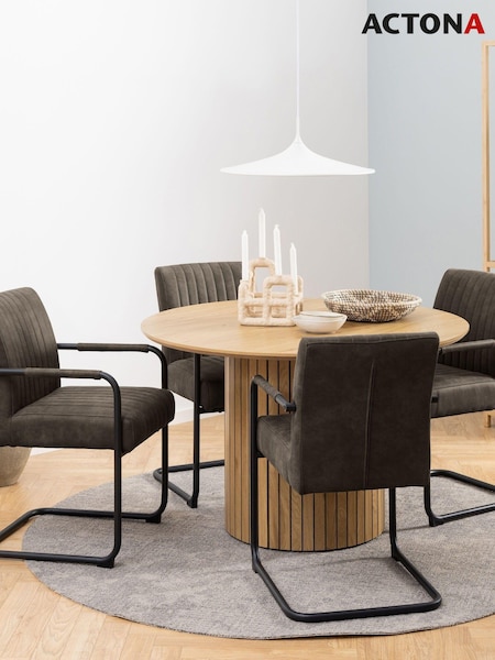 Actona Grey Adele Dining Chair Set of 2 (H67260) | £299