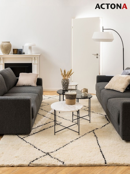 Actona White Small Avila Side Table (H67267) | £74