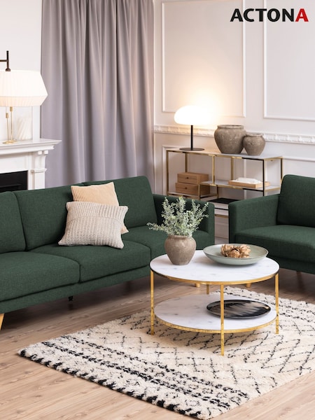 Actona White Alisma Round Coffee Table (H67274) | £207