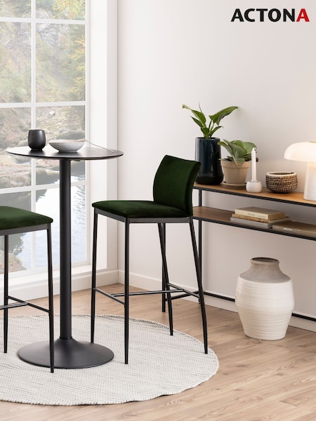 Actona Oak Seaford Metal Console Table (H67276) | £93
