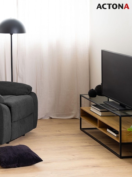 Actona Black Oak Randolf TV Unit (H67284) | £173