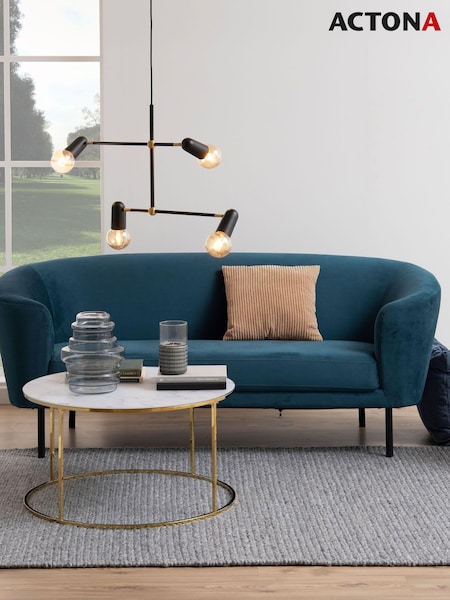 Actona White Bolton Round Coffee Table (H67293) | £184