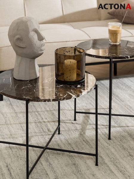 Actona Bronze Small Avila Side Table (H67299) | £74