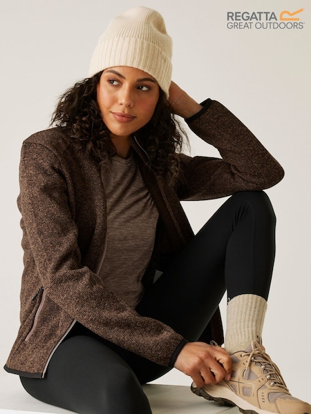 Regatta Brown Women's Newhill Fleece (H67369) | £42