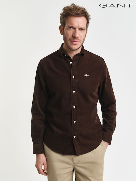 GANT Brown Corduroy Shirt (H67463) | £120