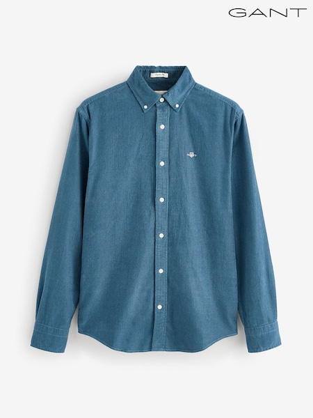GANT Light Blue Corduroy Shirt (H67484) | £120