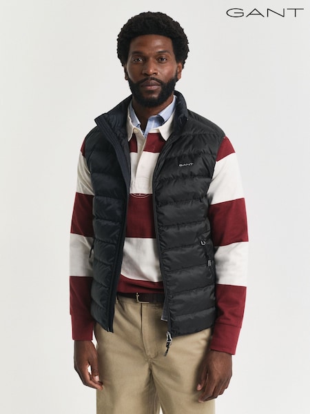 GANT Black Down Puffer Gilet (H67494) | £190