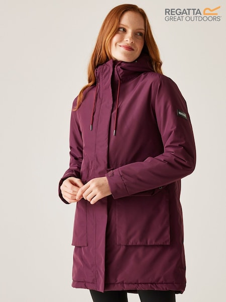 Regatta Purple Sabinka Waterproof Jacket (H67571) | £84