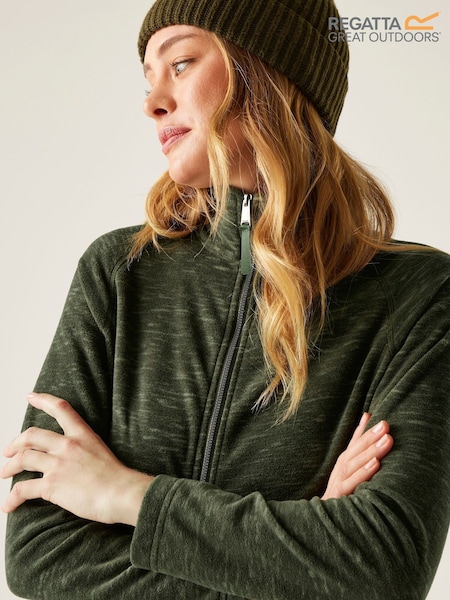 Regatta Green Mayse Full Zip Fleece (H67575) | £25