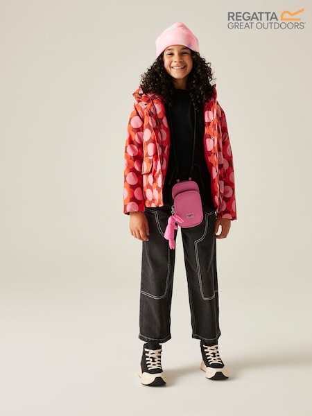 Regatta Red Orla Girls Waterproof Jacket (H67578) | £63