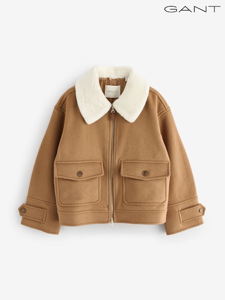 GANT Brown Wool Blend Jacket (H67584) | £385