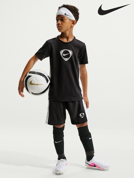 Nike Black & White Short Sleeve Top (H67670) | £23