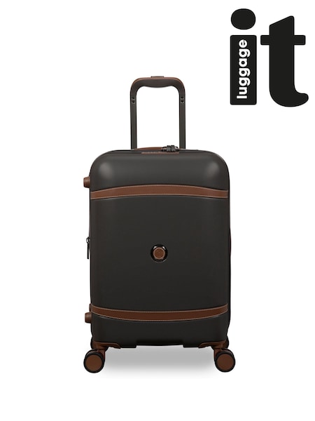 IT Luggage Extravagant Brown Cabin Suitcase (H67764) | £60