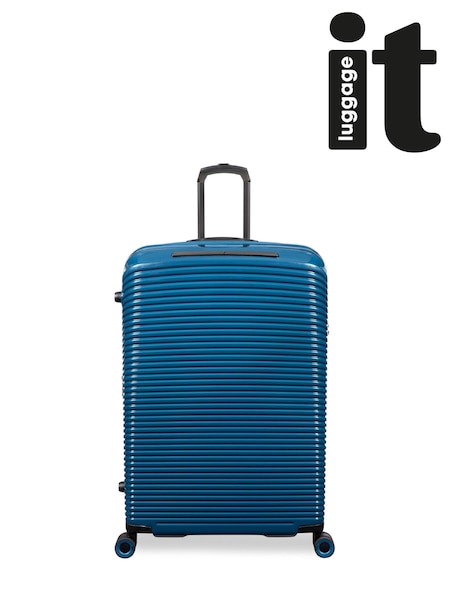 IT Luggage Large Traversed Deep Dive Suitcase (H67777) | £85