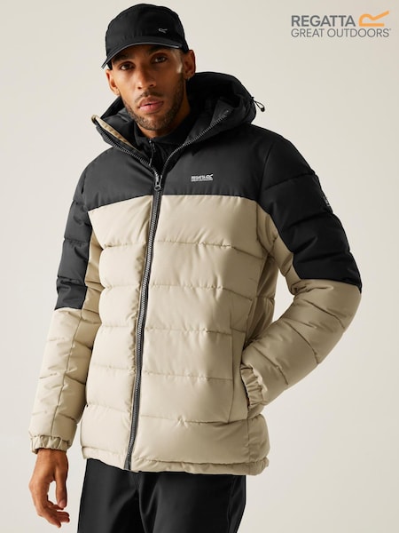 Regatta Cream Aldthorn Heavyweight Padded Coat (H67802) | £70