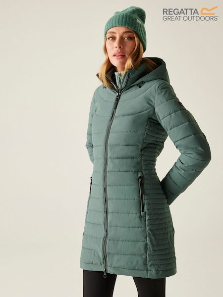 Regatta Green Andria Heavyweight Coat (H67818) | £70