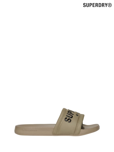 Superdry Nude City Luxe Pool Sliders (H67930) | £23