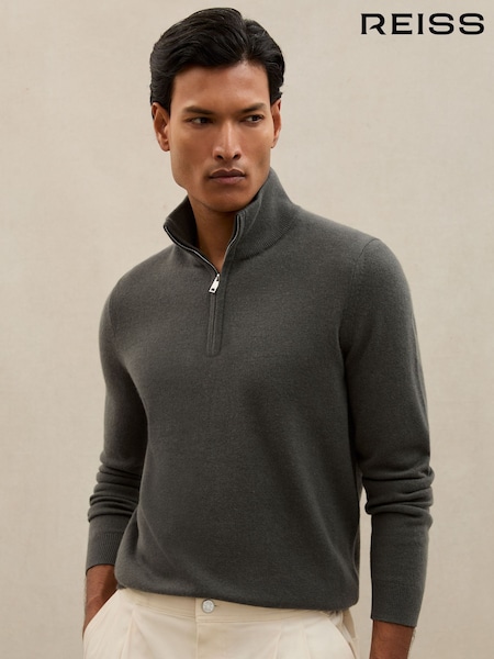 Reiss Fern Green Royal Jumper (H67934) | £170