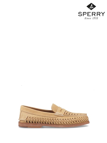 Sperry Gold Cup Penny Brown Loafers (H68193) | £160