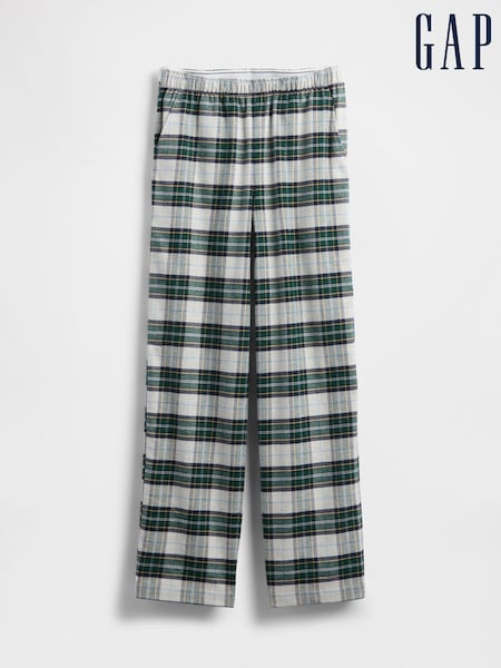 Gap Green Softest Flannel Pyjama Trousers (H68431) | £25