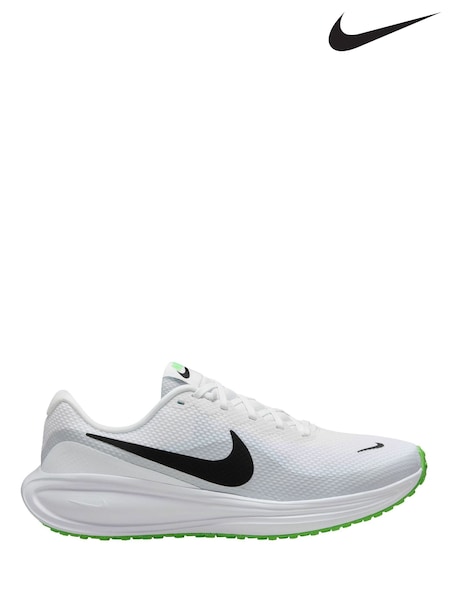 Nike White Revolution 8 Road Running Trainers (H68567) | £60