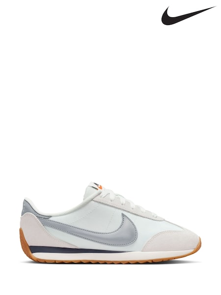Nike White Metallic Pacific Trainers (H68787) | £70