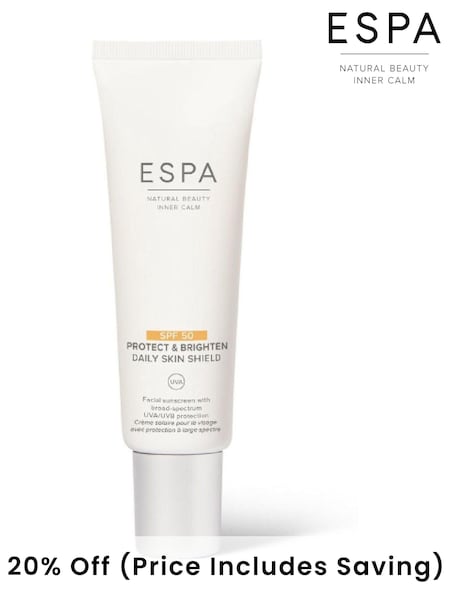 ESPA Protect & Brighten Daily Skin Shield SPF 50 (H68799) | £40
