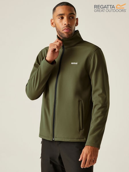 Regatta Green Cera V Softshell Jacket (H68850) | £35