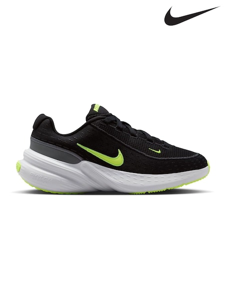 Nike Black/White Volt Glow Youth Uplift Trainers (H68923) | £43