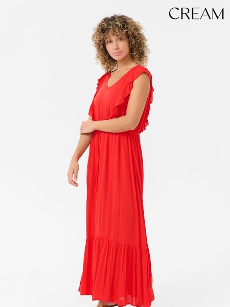 Cream Red CRAllie Maxi Dress (H68972) | £80