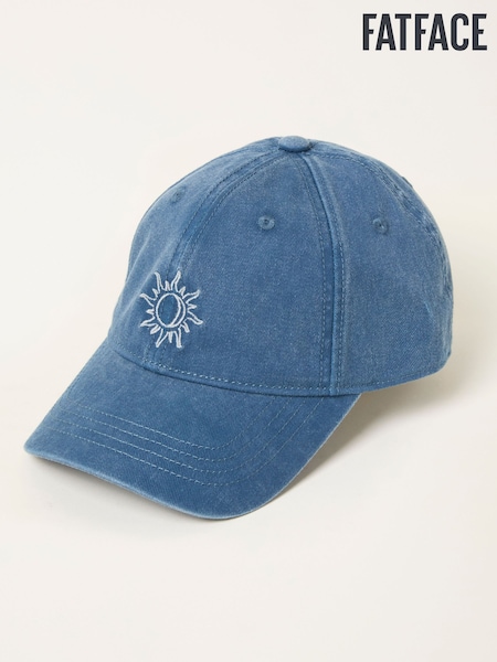 FatFace Blue Embroidered Sun Cap (H68977) | £18