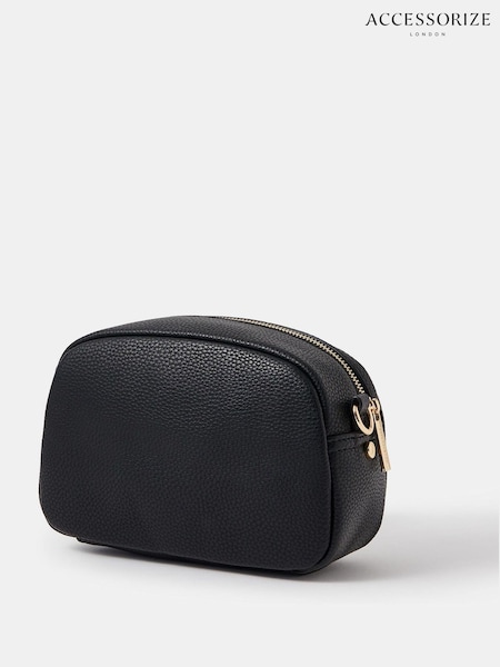 Accessorize Black Webbing Strap Small Cross-Body Bag (H69282) | £28