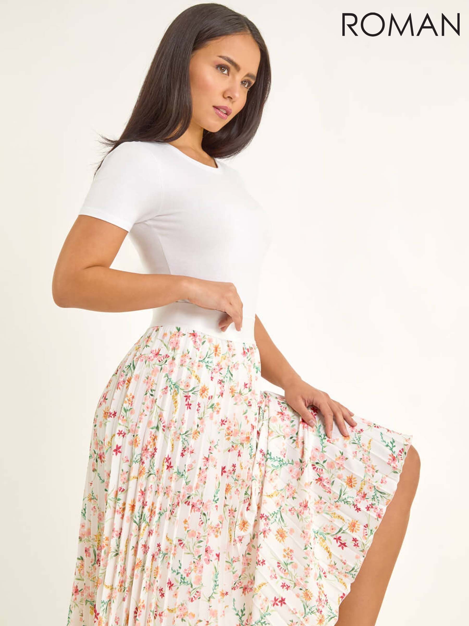 petite midi skirts uk
