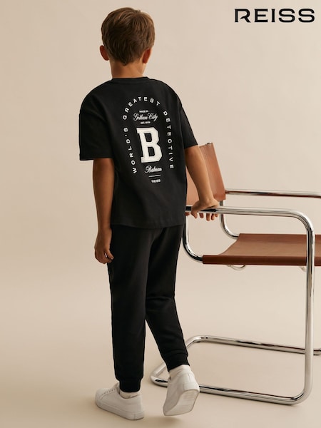 Reiss Black Langstrom T-Shirt (H69526) | £20