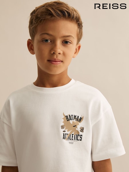 Reiss White Robinson T-Shirt (H69530) | £20