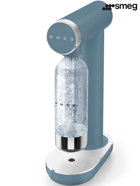 Smeg Storm Blue 800ml Soda Maker (H69550) | £150
