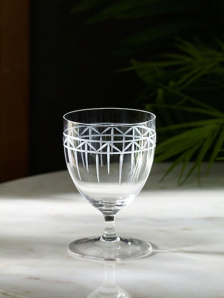 Kew Gardens Set of 2 Clear Palmhouse Wine Glasses (H69559) | £28