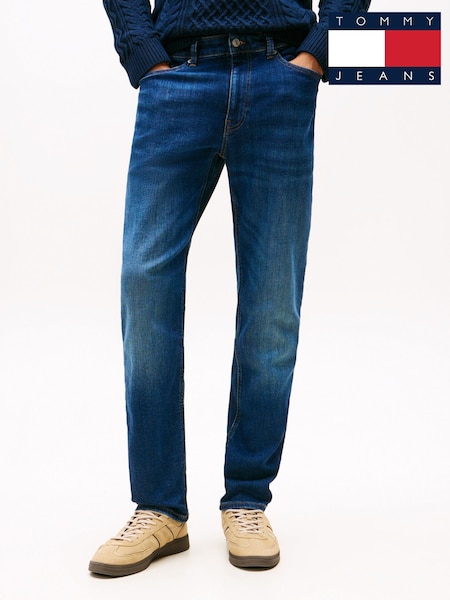 Tommy Jeans Blue Slim Ryan Straight Jeans (H69820) | £80