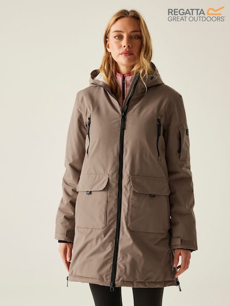 Regatta Brown Gwynn Heavyweight Waterproof Jacket (H69925) | £126