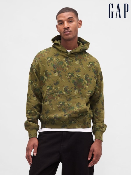 Gap Green Heavyweight Oversized Hoodie (H69936) | £80